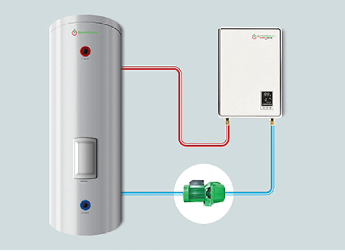 Hệ thống máy nước nóng tập trung